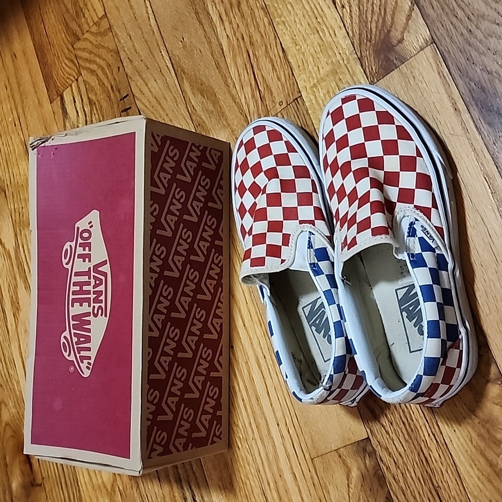 Checker board vans